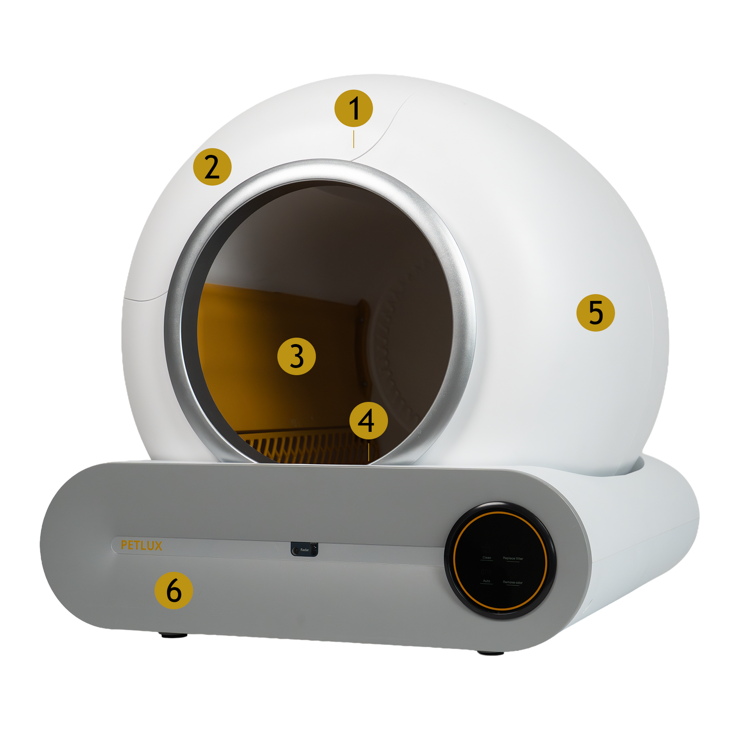 Onderdelen - Automatische kattenbak V2 met App