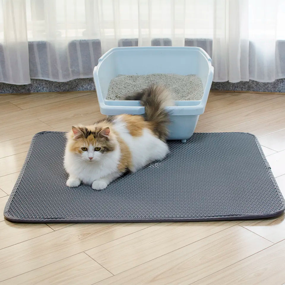 Alfombra de salida - alfombra de arena para gatos